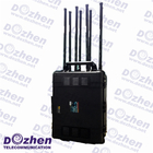 Outdoor 6 Channels 4G WIFI GPS Military Prison Jammer wifi signal jammer